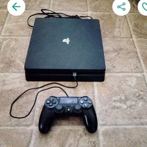 Sony PS4 Pro black console, 1TB wifi HD with wireless controller.